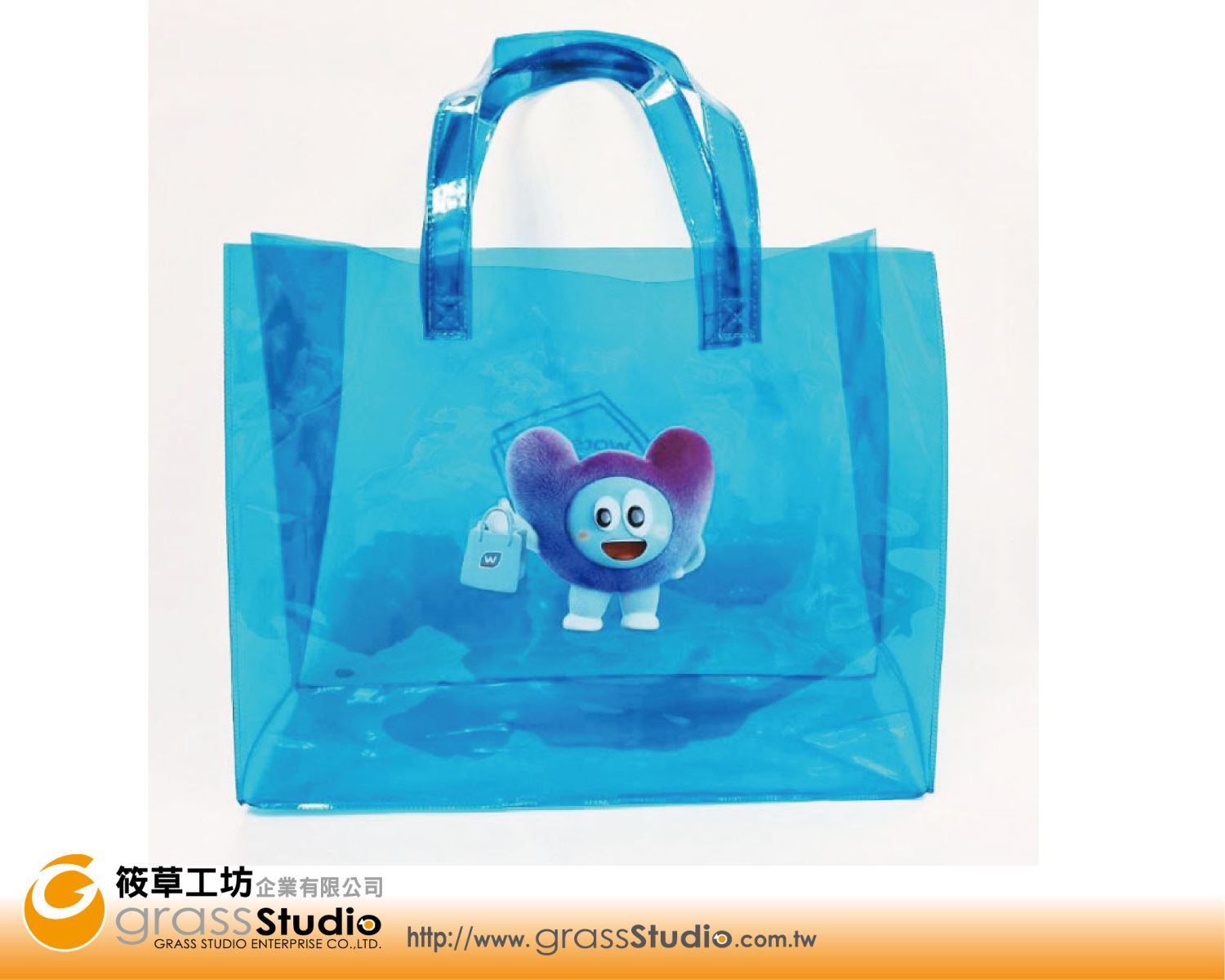 watsons-PVC有色透明手提袋