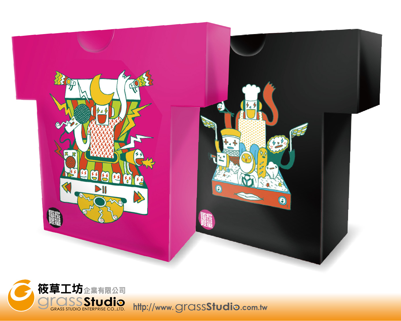 海洋音樂祭-衣服造型外盒