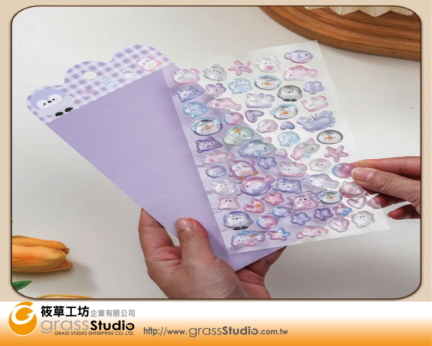 3D立體滴膠貼紙(C)