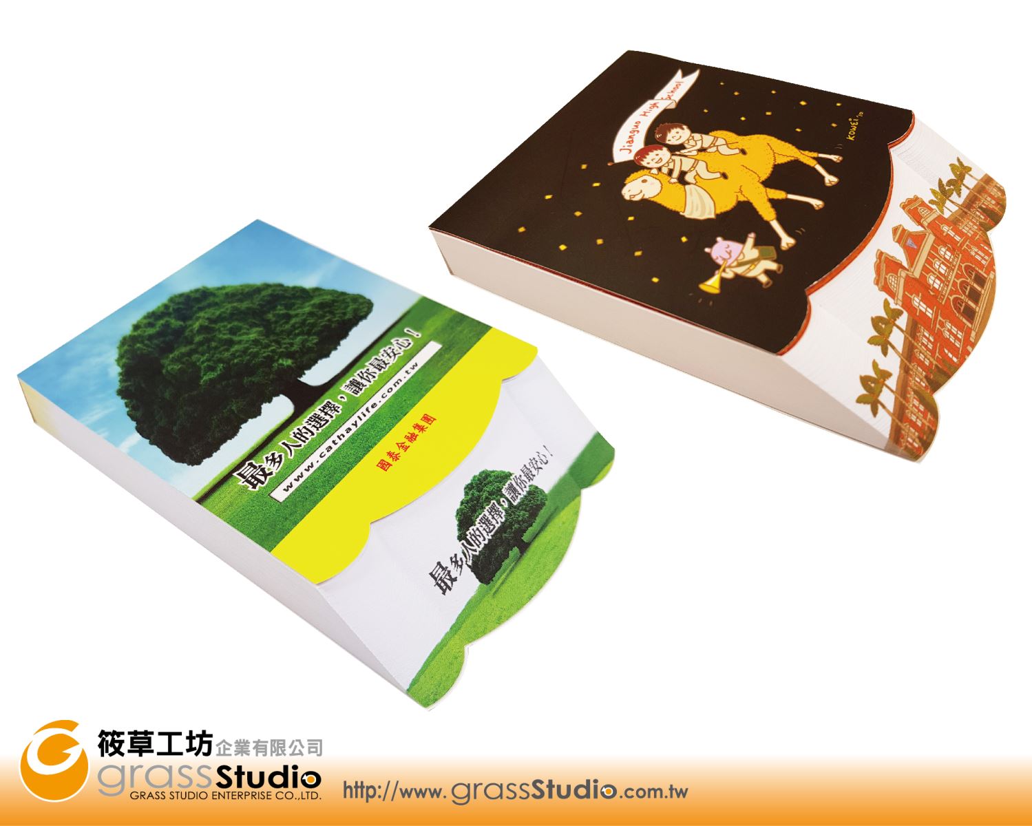 斜面便條紙(C)
